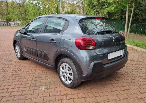 Citroen C3 cena 37700 przebieg: 118000, rok produkcji 2017 z Myszyniec małe 529